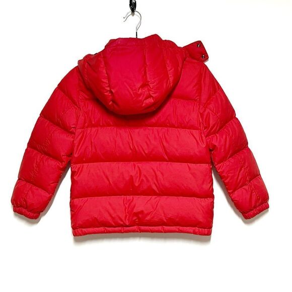 New Ralph Lauren Red Ripstop Water Repellent Down Filled Jacket Child’s Sz 8 - Picture 2 of 4